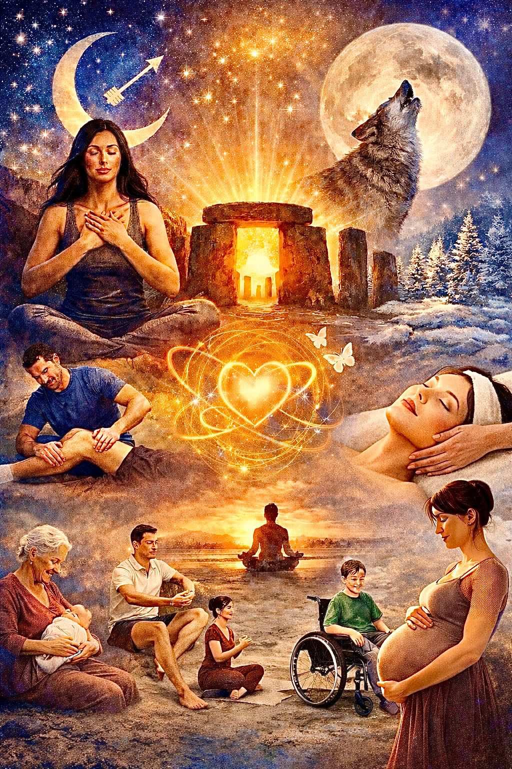 Holistic Rising • Seasonal Frequencies & the Wolf Moon Pathway to Authentic Frequency